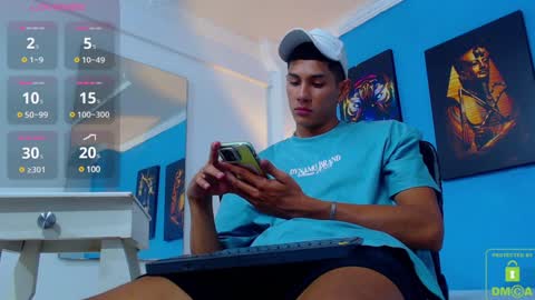 Snapshot of calavalerio chatting on January 4, 2025, 8:16 pm Valerio online show from January 4, 2025, 8:16 pm