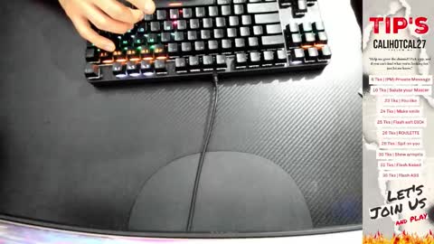 calihotcaliente27 online show from October 16, 2025, 11:22 am