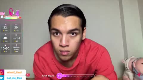 Snapshot of call_me_theo chatting on October 14, 2025, 12:06 pm Mateo online show from October 14, 2025, 12:06 pm