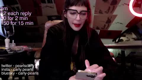 Carly Pearls online show from January 30, 2025, 6:46 am