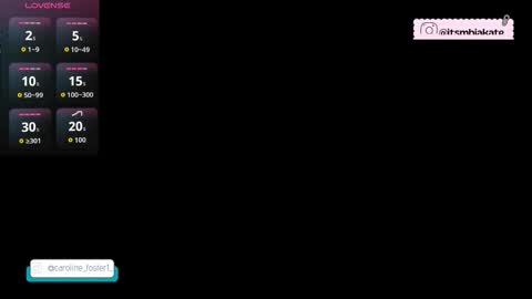 caroline_foster1 online show from October 24, 2025, 12:01 pm