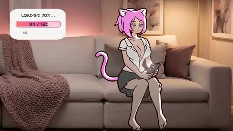 Snapshot of cat9irl chatting on May 19, 2026, 1:56 am Nicky online show from May 19, 2026, 1:56 am