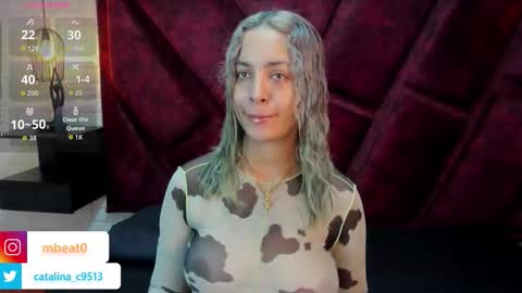 Catalina online show from March 22, 2026, 2:09 pm