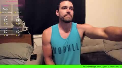 Snapshot of chasemason20 chatting on June 3, 2026, 1:19 am Onlyfans chasingfit Instagram the arguer Twitter chasingfitOF online show from June 3, 2026, 1:19 am