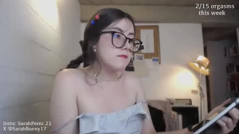 Snapshot of cherrybunny21 chatting on September 14, 2025, 4:11 am Sarah Prez online show from September 14, 2025, 4:11 am