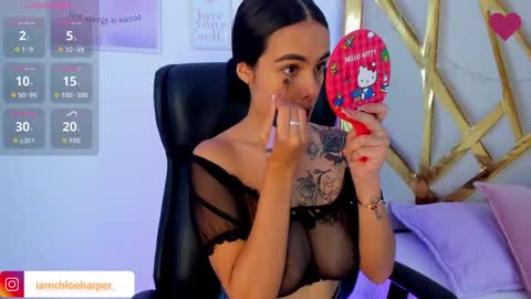 Snapshot of chloeharper_ chatting on October 27, 2025, 6:56 pm Chloe Harper online show from October 27, 2025, 6:56 pm