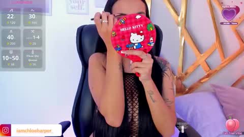 Snapshot of chloeharper_ chatting on November 10, 2025, 7:02 pm Chloe Harper online show from November 10, 2025, 7:02 pm