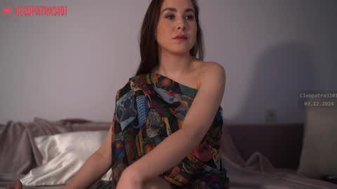 Snapshot of cleopatra3101 chatting on December 3, 2024, 10:28 am Cleopatra online show from December 3, 2024, 10:28 am