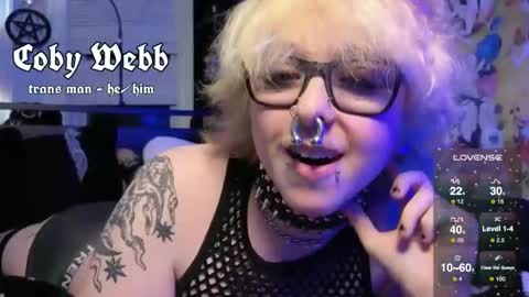 Snapshot of cobywebb chatting on February 16, 2026, 11:45 pm Coby Webb online show from February 16, 2026, 11:45 pm