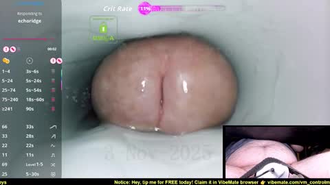 Snapshot of controlmytoys chatting on November 3, 2025, 7:26 pm Control online show from November 3, 2025, 7:26 pm