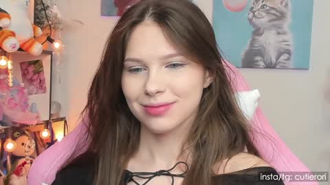 Snapshot of cutierori chatting on January 16, 2025, 2:09 am Rori Instagram cutierori online show from January 16, 2025, 2:09 am