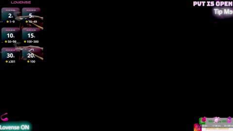 Dahiana  online show from November 22, 2025, 11:20 am