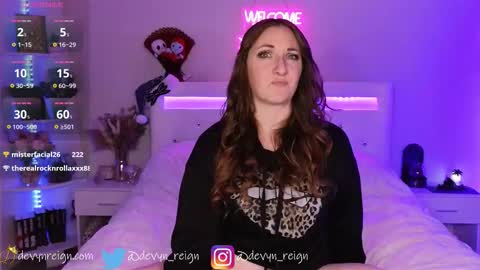 Devyn Reign online show from December 19, 2025, 5:36 am