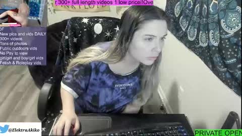 Snapshot of elektraexotic chatting on January 7, 2026, 7:55 am Elektra online show from January 7, 2026, 7:55 am