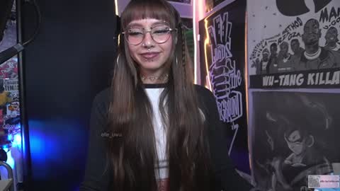 Snapshot of elle_uwu chatting on January 12, 2025, 11:15 pm follow me on instagram . online show from January 12, 2025, 11:15 pm