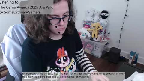 Ellie Charmful online show from November 20, 2025, 12:22 am