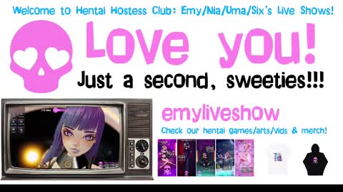Snapshot of emyliveshow chatting on March 7, 2025, 8:56 am Hentai Hostess Club online show from March 7, 2025, 8:56 am