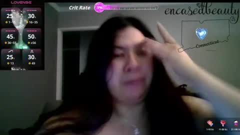 Snapshot of encasedbeauty chatting on June 21, 2026, 12:24 am Ela online show from June 21, 2026, 12:24 am