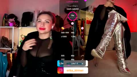 Erika      online show from January 16, 2026, 1:04 pm