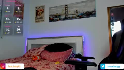 Snapshot of faceofbabyyy chatting on September 18, 2025, 5:09 am faceofbabyyy online show from September 18, 2025, 5:09 am