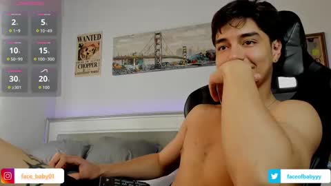 Snapshot of faceofbabyyy chatting on October 8, 2025, 7:00 pm faceofbabyyy online show from October 8, 2025, 7:00 pm