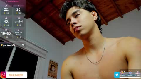 Snapshot of faceofbabyyy chatting on October 16, 2025, 2:45 am faceofbabyyy online show from October 16, 2025, 2:45 am