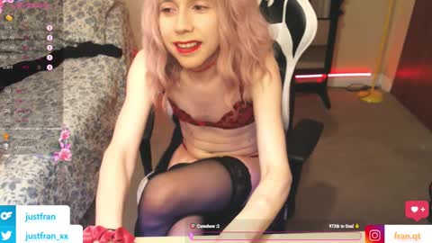 Snapshot of fran_qt chatting on March 8, 2025, 7:42 pm Fran online show from March 8, 2025, 7:42 pm