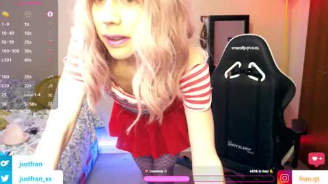 Snapshot of fran_qt chatting on March 12, 2025, 5:49 pm Fran online show from March 12, 2025, 5:49 pm