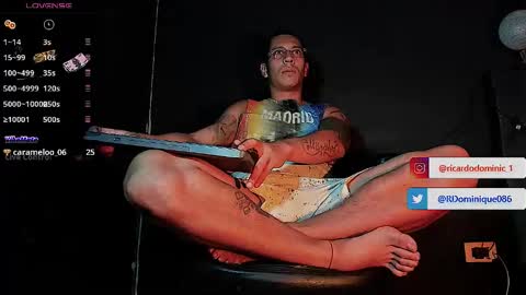 Ricardodominic 1   MODELO INDEPENDIENTE online show from January 14, 2026, 6:46 pm