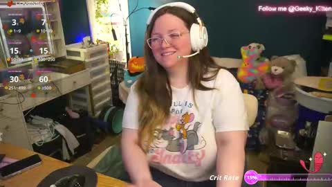Geeky Kitten Leina -  online show from October 16, 2025, 1:23 pm