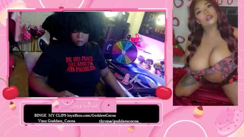 Snapshot of goddesscocoaa chatting on March 15, 2026, 1:55 am Goddess Cocoa online show from March 15, 2026, 1:55 am