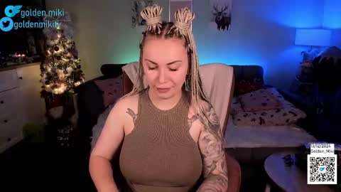 Snapshot of golden_miki chatting on December 13, 2024, 3:27 am Shy in the streets but a freak in the sheets online show from December 13, 2024, 3:27 am