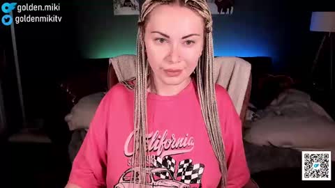 Snapshot of golden_miki chatting on February 4, 2025, 6:25 am Shy in the streets but a freak in the sheets online show from February 4, 2025, 6:25 am