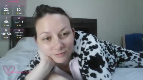 Snapshot of gracielush chatting on January 11, 2025, 11:46 pm Goddess Grace online show from January 11, 2025, 11:46 pm