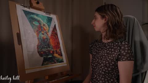 HaileyHill online show from February 9, 2025, 1:22 am