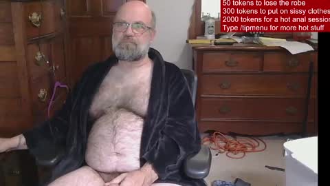 HairyDaddyBear69 online show from June 1, 2026, 11:45 am
