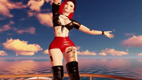 Snapshot of hannah3dx chatting on February 22, 2026, 1:18 am Hannah online show from February 22, 2026, 1:18 am