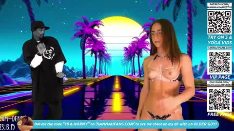 Hannah James online show from October 4, 2025, 2:59 pm