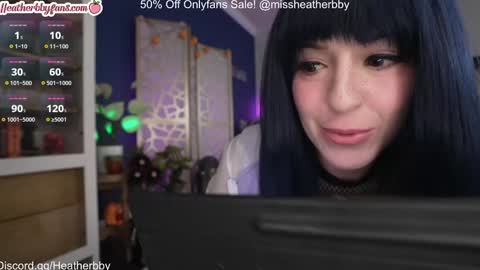 Heather online show from October 26, 2025, 10:47 pm