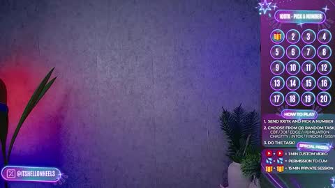 Snapshot of hell_on_heels_ chatting on October 6, 2025, 8:39 pm - show loyalty and subscribe -  online show from October 6, 2025, 8:39 pm