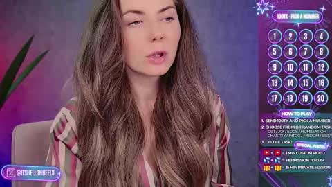 Snapshot of hell_on_heels_ chatting on October 8, 2025, 5:32 pm - show loyalty and subscribe -  online show from October 8, 2025, 5:32 pm