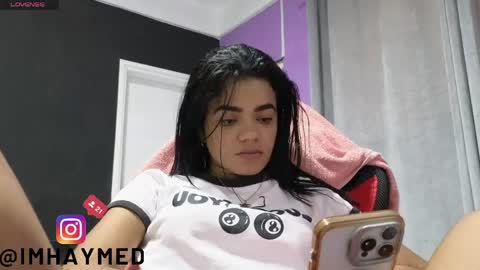 Snapshot of imhaymed chatting on April 25, 2026, 9:56 am Haymed Montao online show from April 25, 2026, 9:56 am