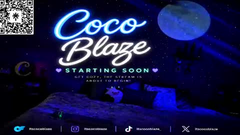 CoCo Blaze online show from July 6, 2026, 3:03 am