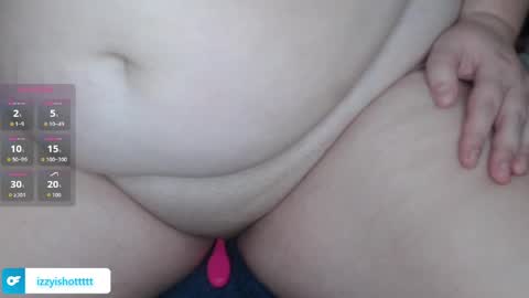 izzyishottttt online show from March 24, 2026, 10:15 pm