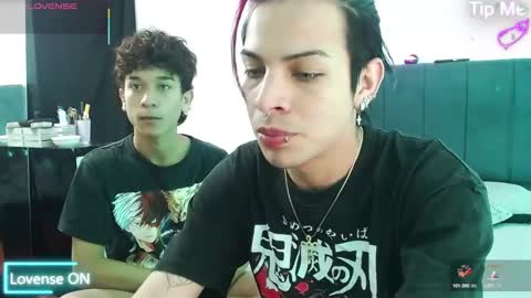 Snapshot of jace_and_fer chatting on January 27, 2025, 12:12 am Jace and Fer online show from January 27, 2025, 12:12 am