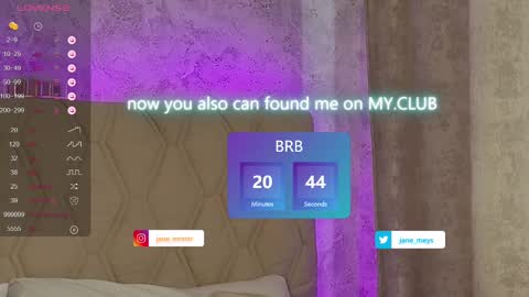 Snapshot of jane_meys chatting on March 4, 2025, 8:13 am your kitty JANE roawww online show from March 4, 2025, 8:13 am