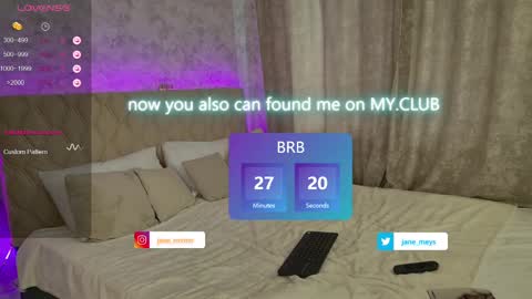 Snapshot of jane_meys chatting on March 8, 2025, 8:11 am your kitty JANE roawww online show from March 8, 2025, 8:11 am