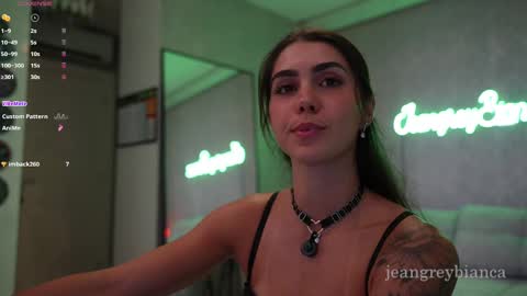 Snapshot of jeangreybianca chatting on February 11, 2025, 8:31 pm Bianca online show from February 11, 2025, 8:31 pm