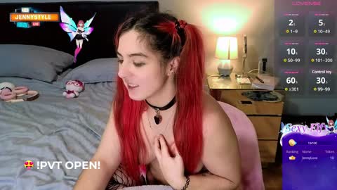 Snapshot of jenny_style chatting on January 1, 2025, 3:46 pm JennyStyle online show from January 1, 2025, 3:46 pm