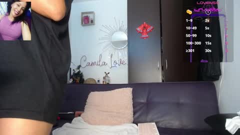 Camila online show from January 6, 2025, 6:10 pm